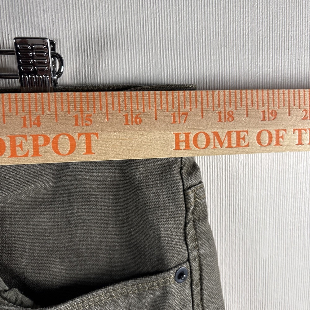 Proof Rover Pants Mens 34x32 Green Slim Fit Huckberry Stretch Canvas Straight - Picture 4 of 10